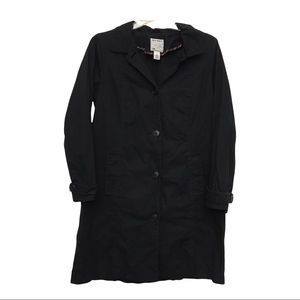 Women’s Old Navy LightWeight Raincoat XL Button Up Front Preowned Good Condition